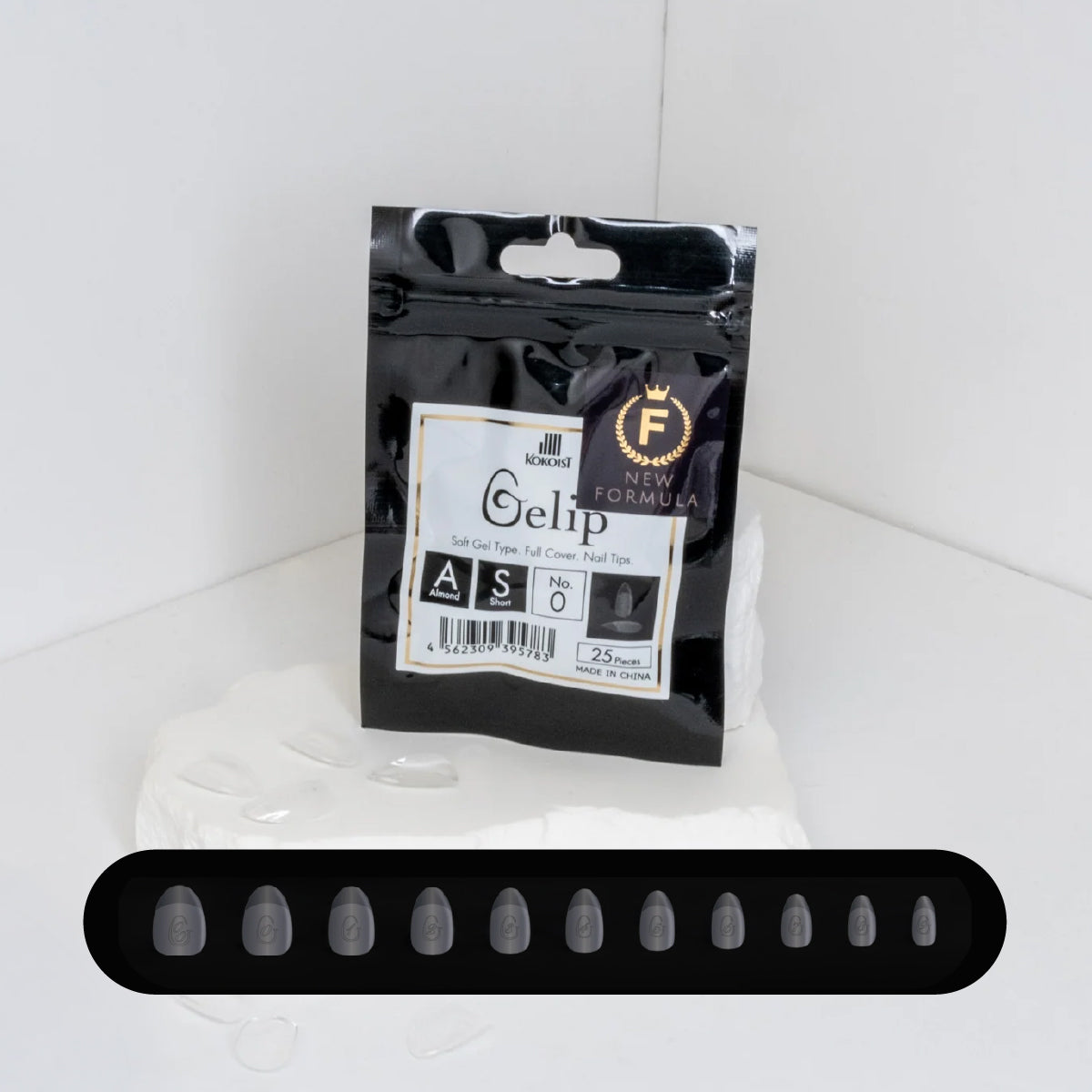 KOKOIST Gelip Almond Short Refill Pack