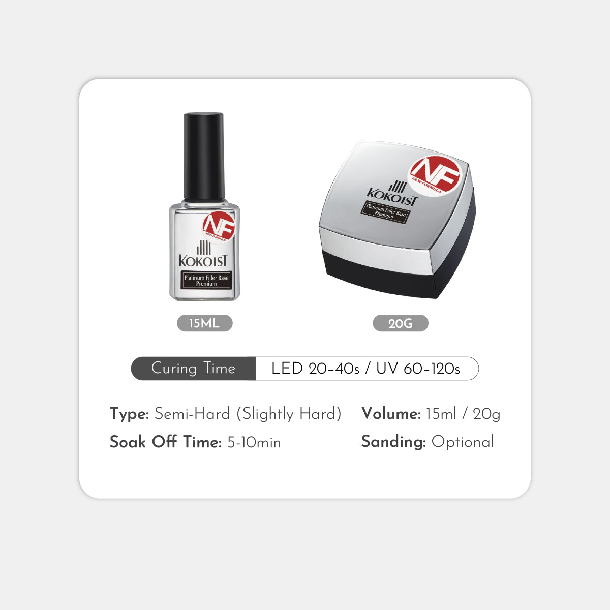 KOKOIST Platinum Filler Base Premium
