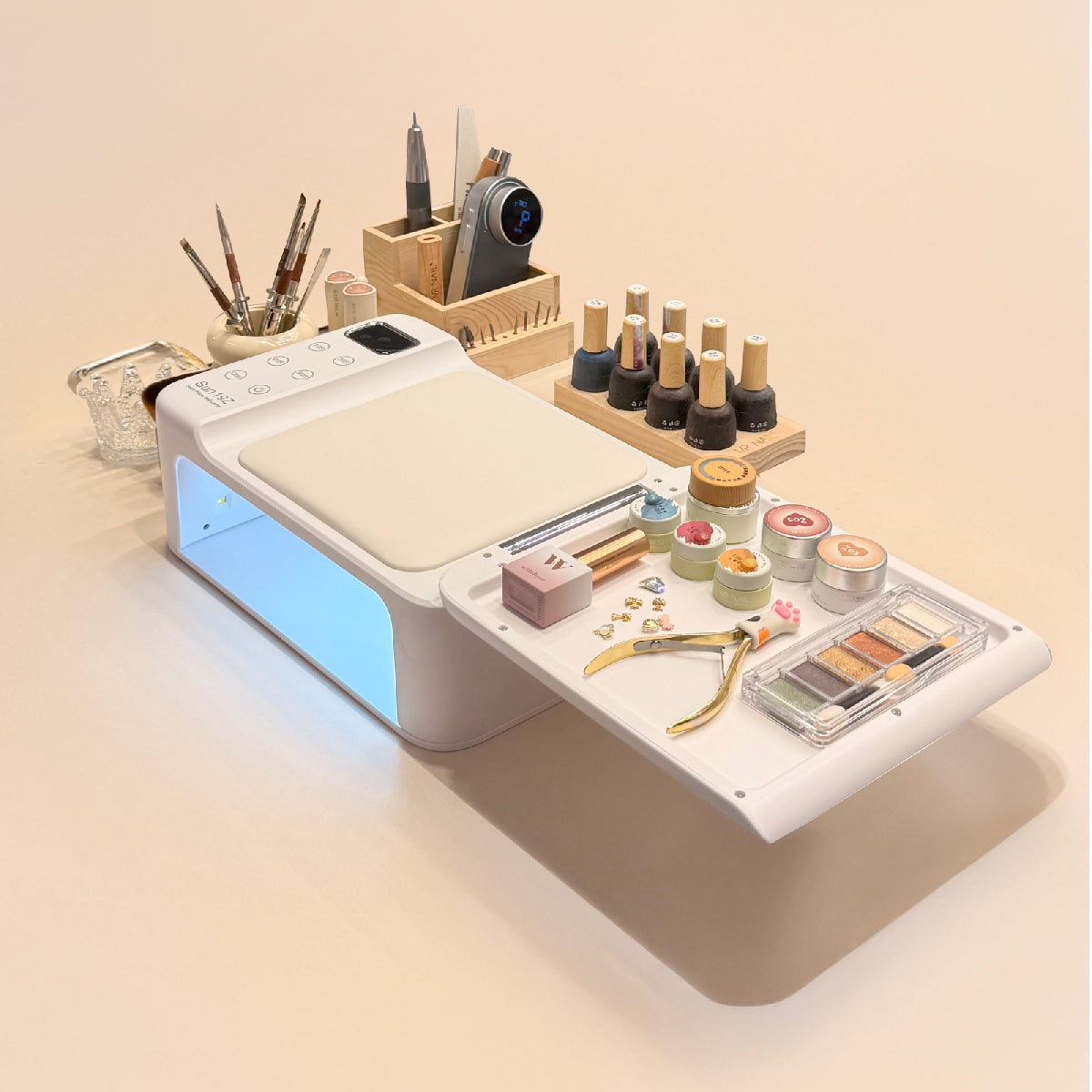 Large UV/ LED Nail Lamp for Press On Nails
