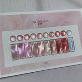 CLODI Love Love Love Collection/ 10 Magnetic Colours