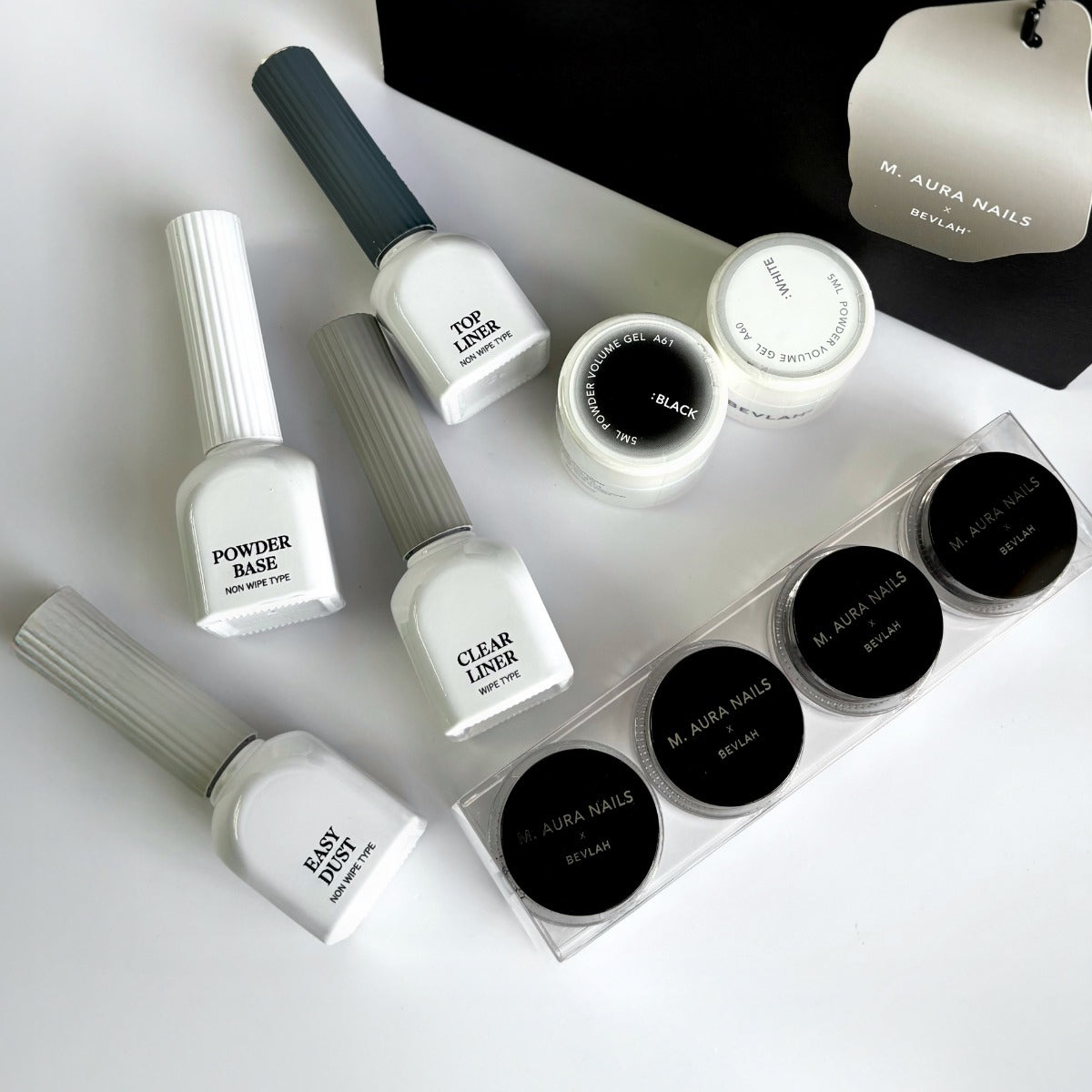 Bevlah × M.AURA Signature Chrome Nail Art Kit