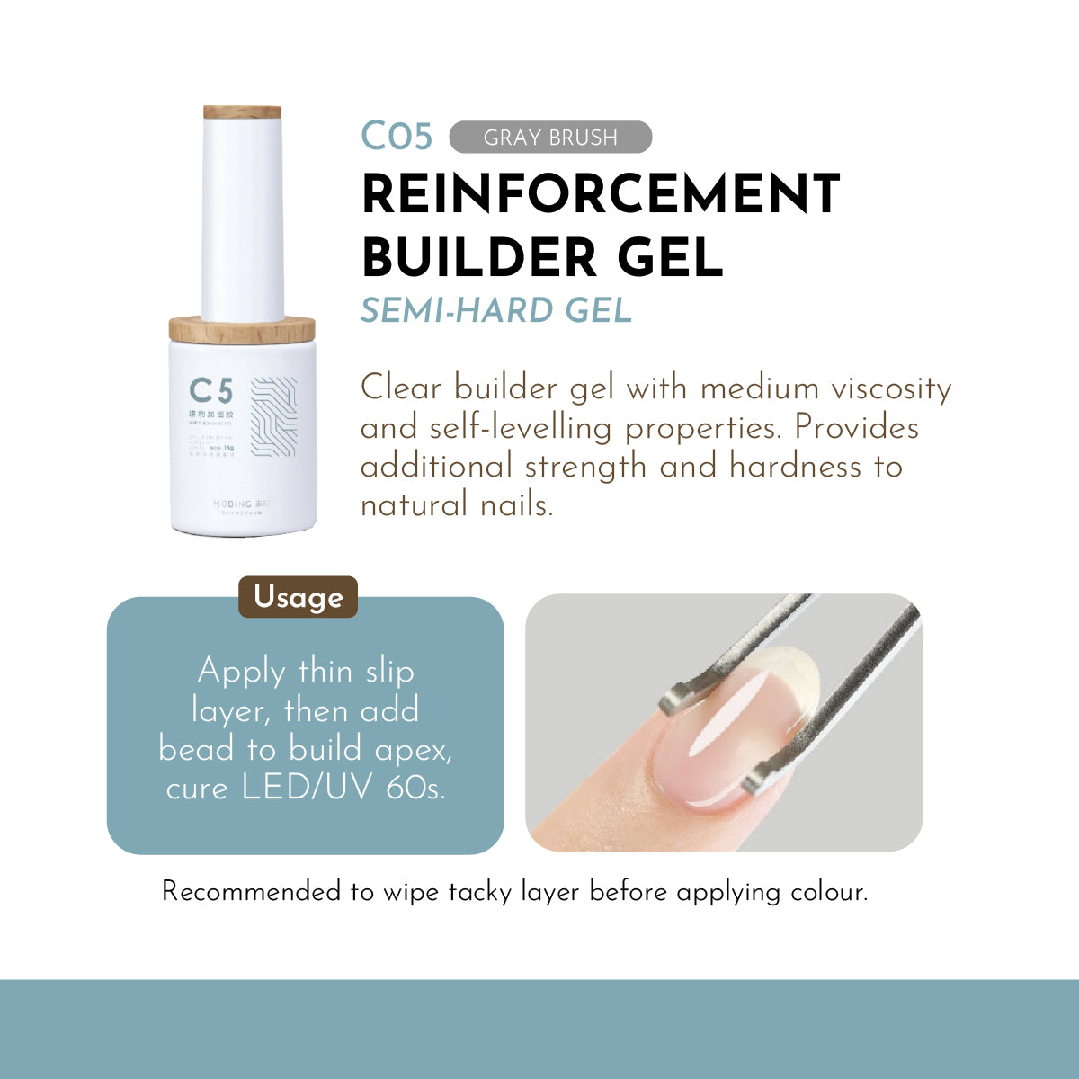 Moding Basic Functional Soak Off Gel Collection / 15ml