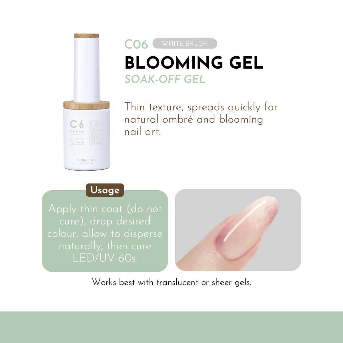 Moding Basic Functional Soak Off Gel Collection / 15ml