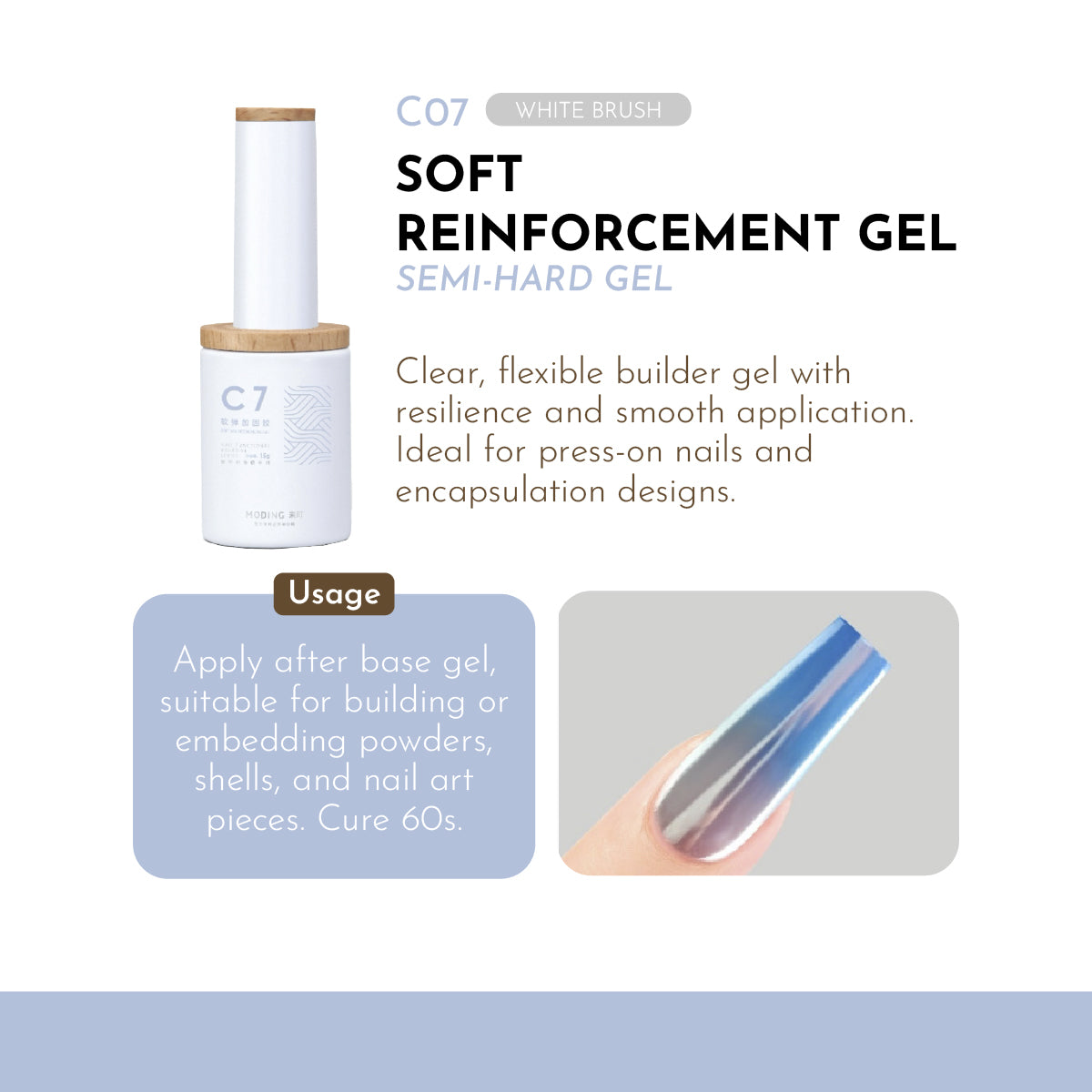 Moding Basic Functional Soak Off Gel Collection / 15ml