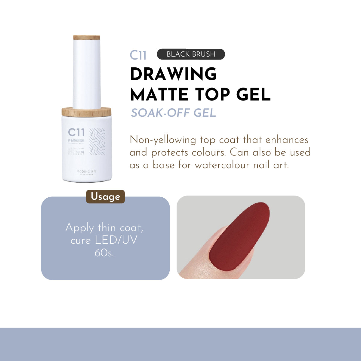 Moding Basic Functional Soak Off Gel Collection / 15ml