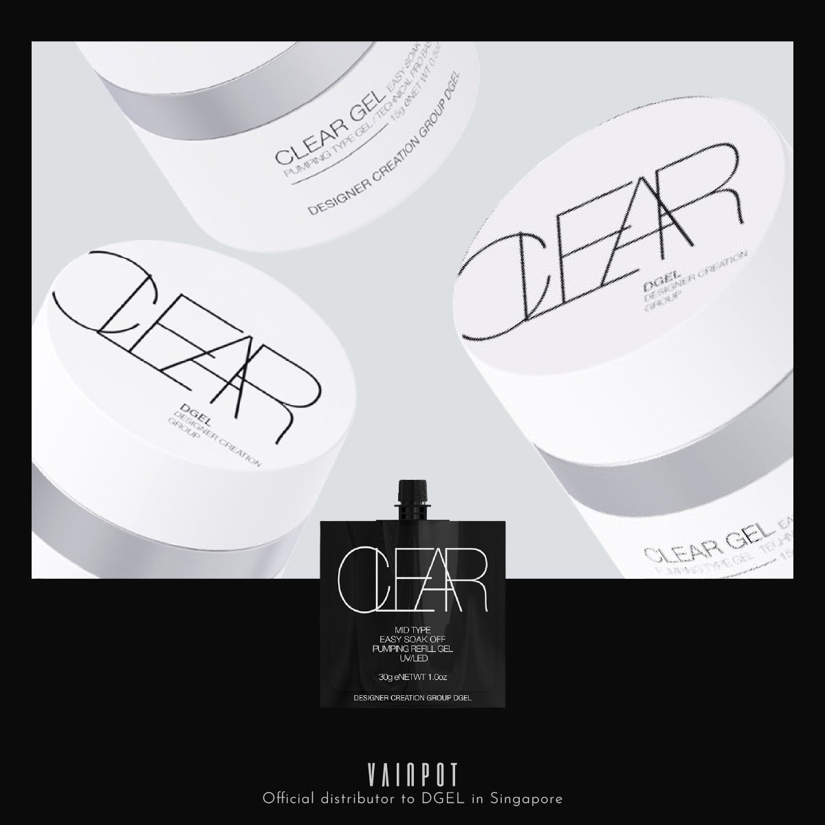 DGEL Pumping Clear Gel - MID (Medium)