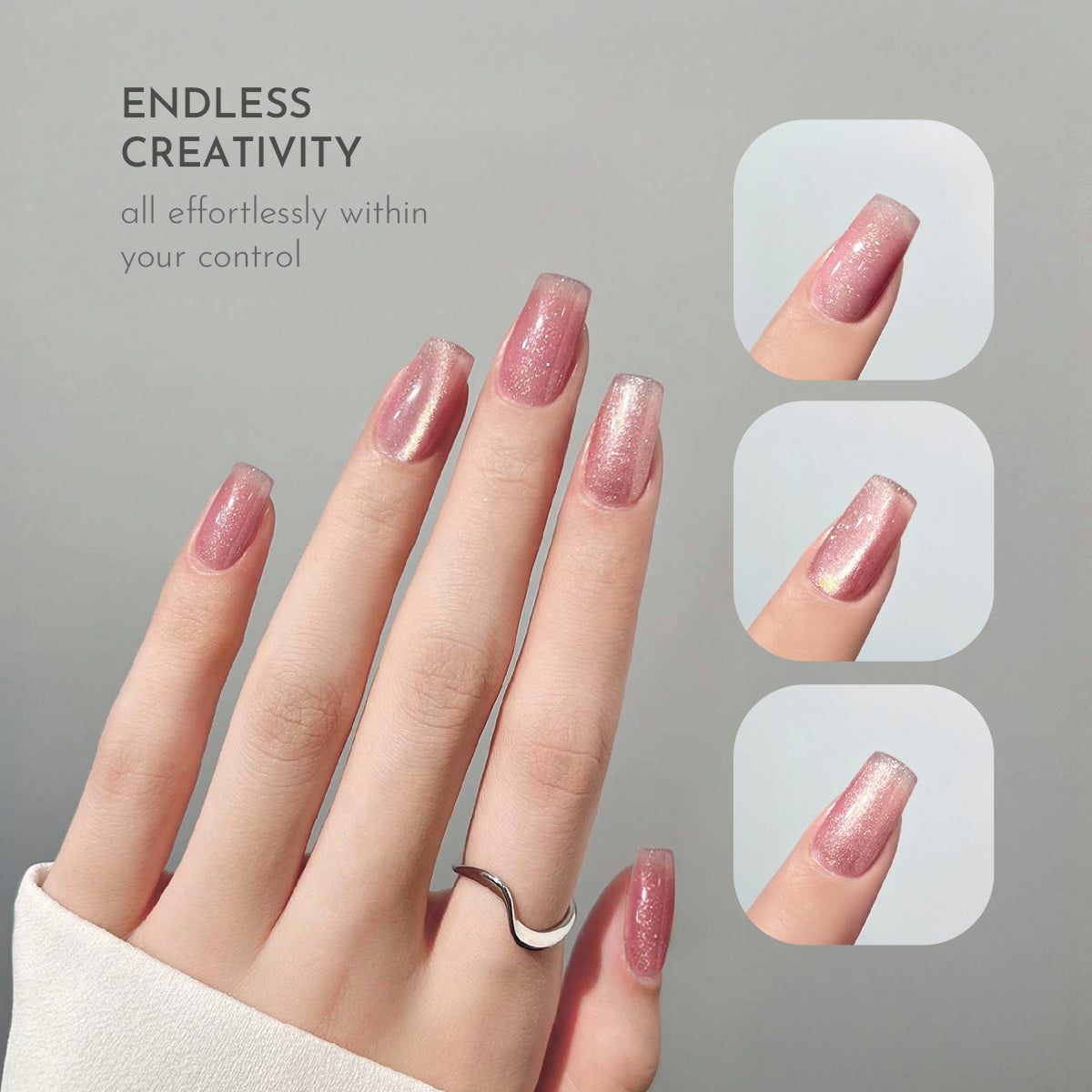 Moding Pudding Halo Cateye Collection Gel Polish