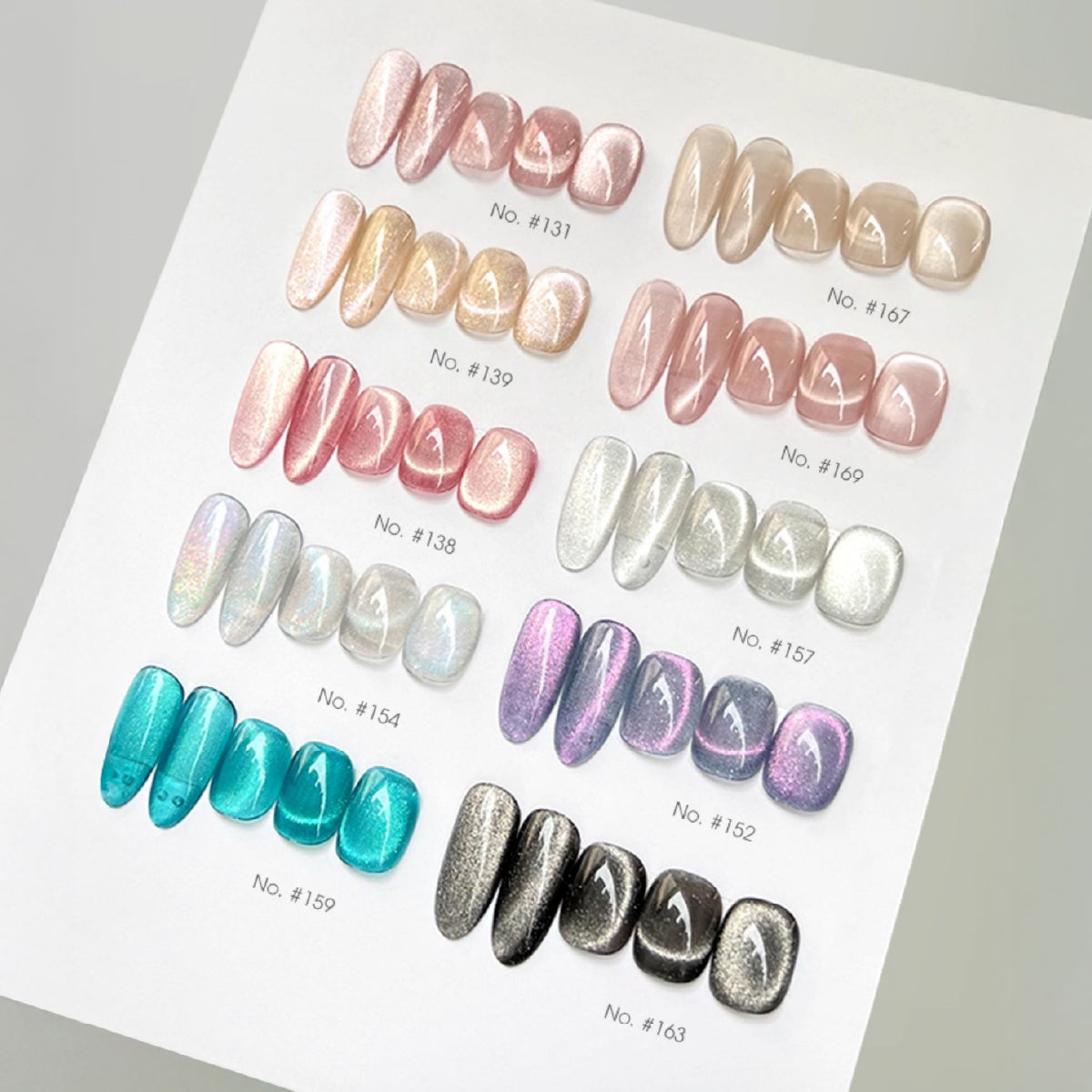 Moding Pudding Halo Cateye Collection Gel Polish