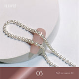 Pearl Necklace Nail Art Chain