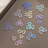 Macaron Resin Hollow Charms / Pack of 50