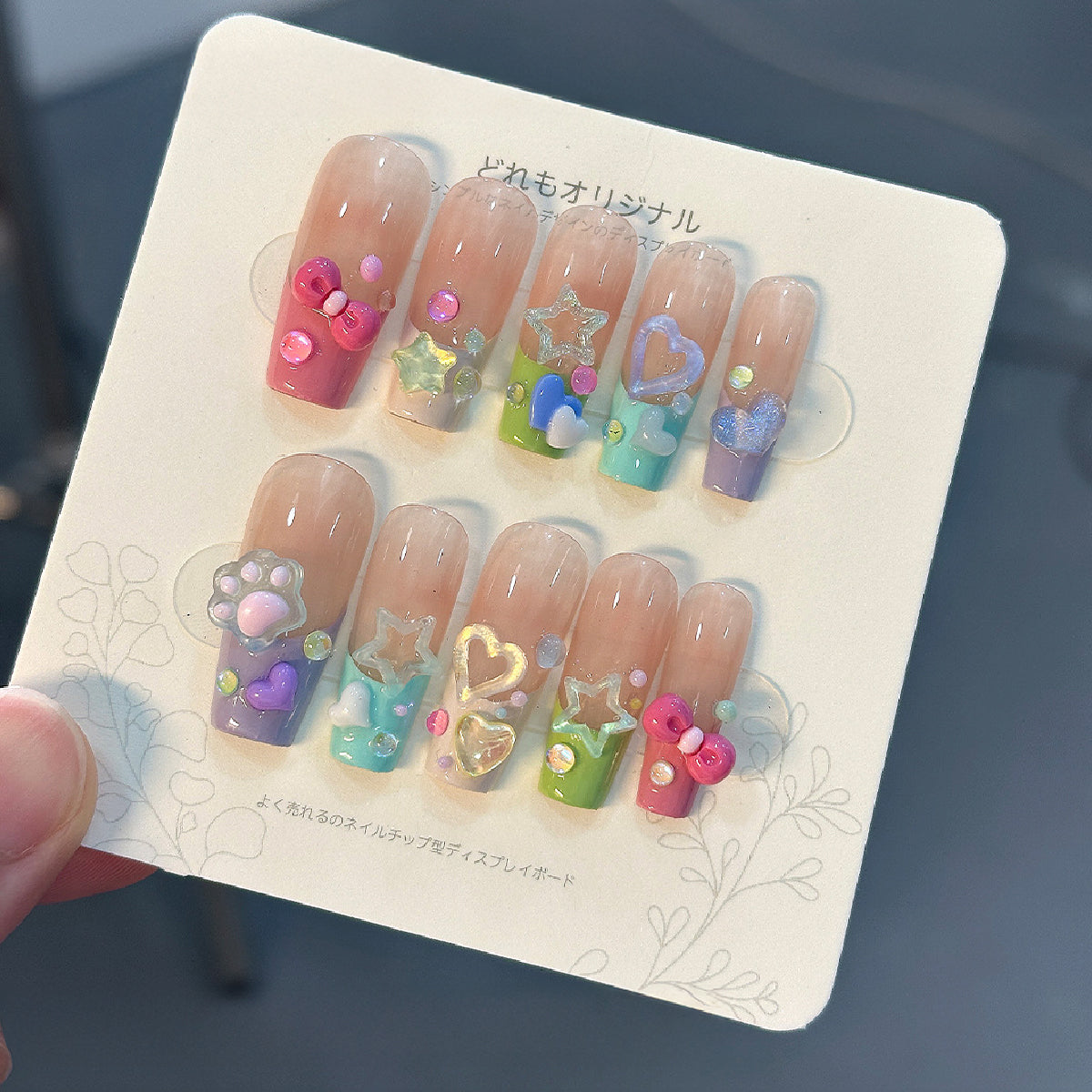 Macaron Resin Hollow Charms / Pack of 50