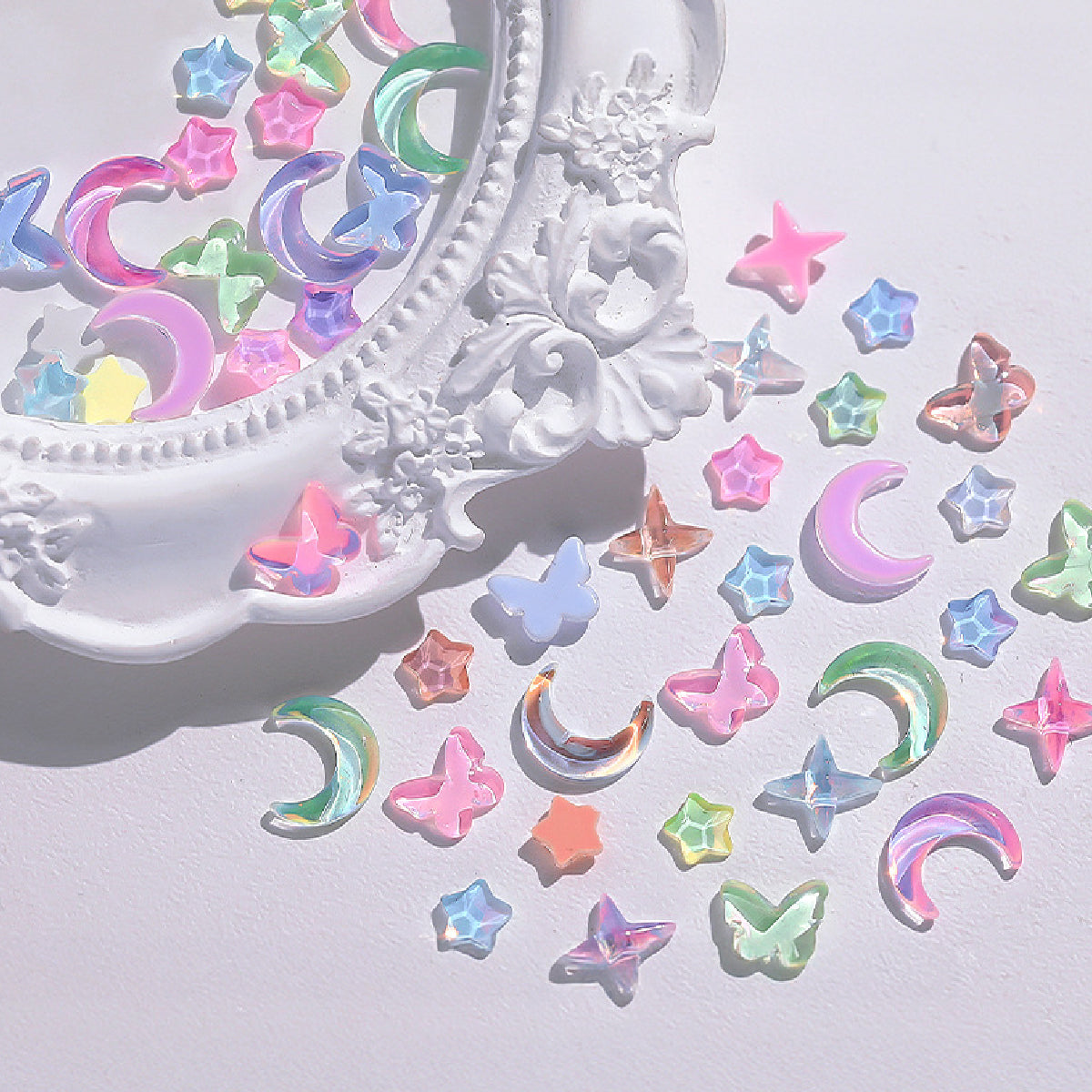 Macaron Resin Shapes Mix Charms / Pack of 20