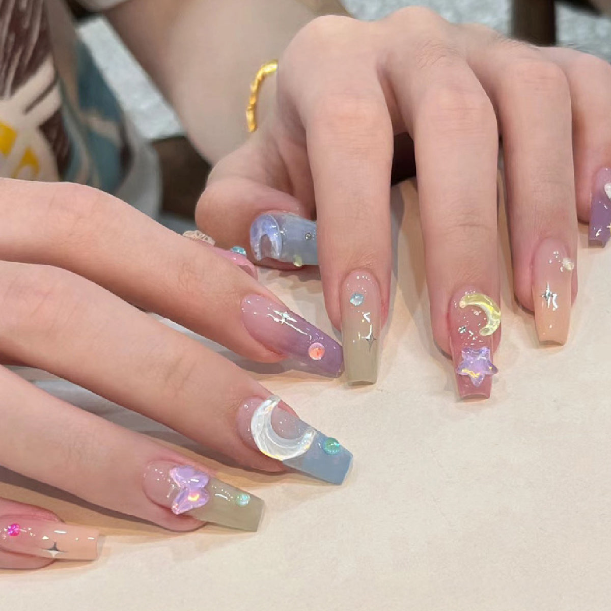 Macaron Resin Shapes Mix Charms / Pack of 20