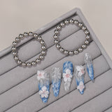 Nail Art Tool Magentic Cat Eye Beads / 20 Beads Set