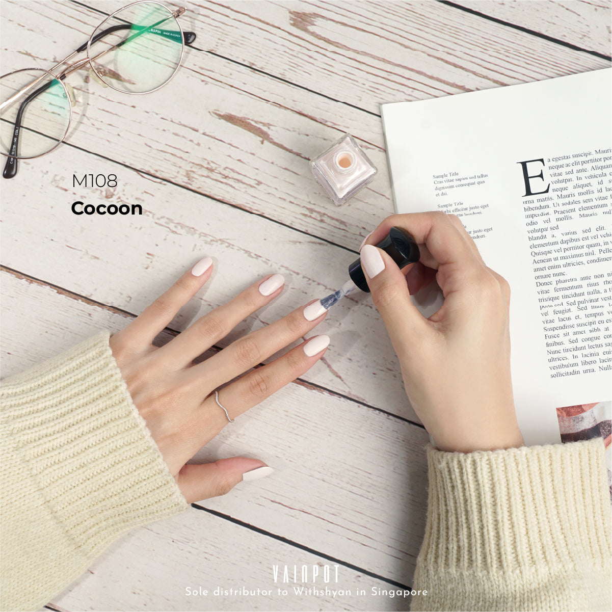 WithShyan Korea Nail Polishes Dries in 60s - Matte & Shimmer Collection
