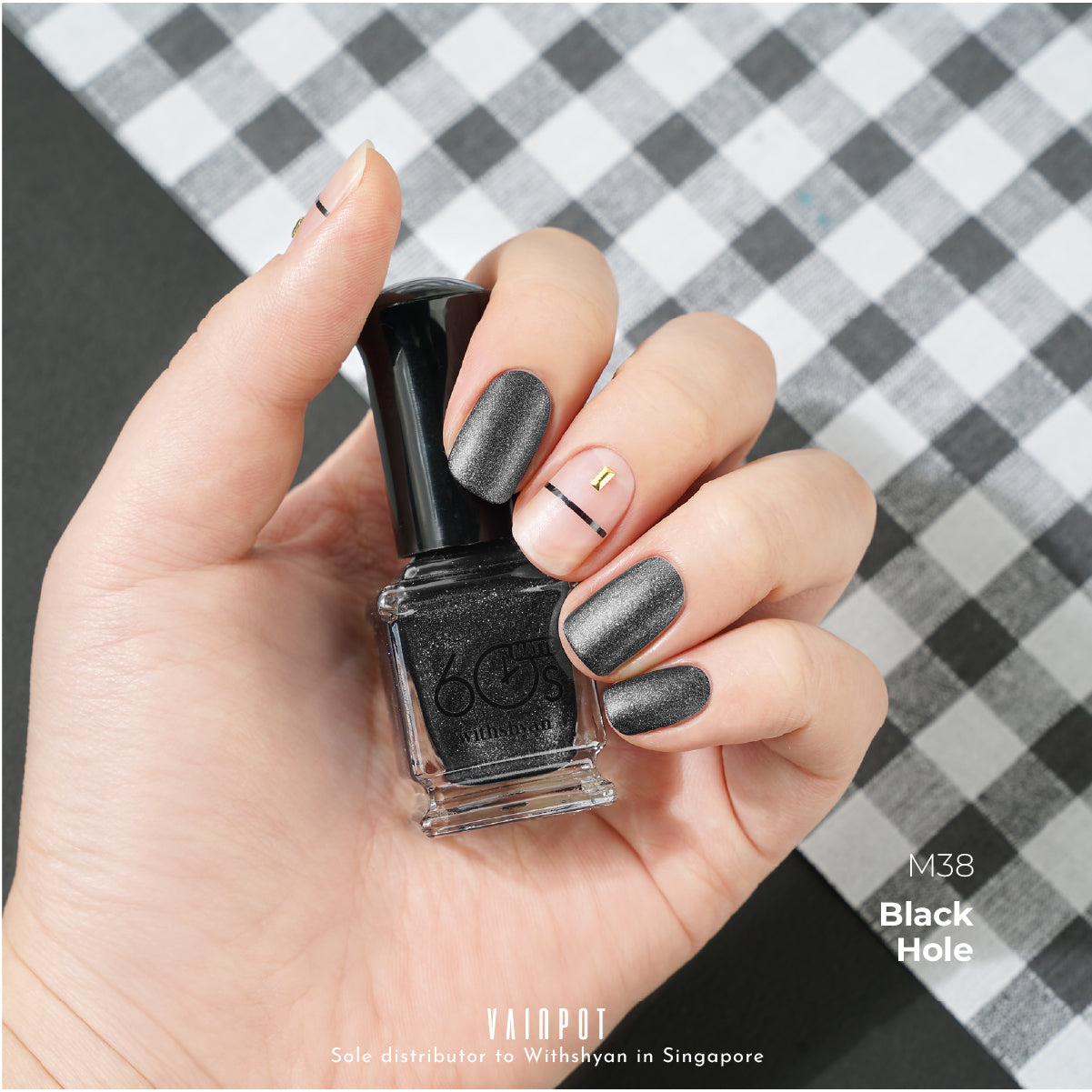 WithShyan Korea Nail Polishes Dries in 60s - Matte & Shimmer Collection