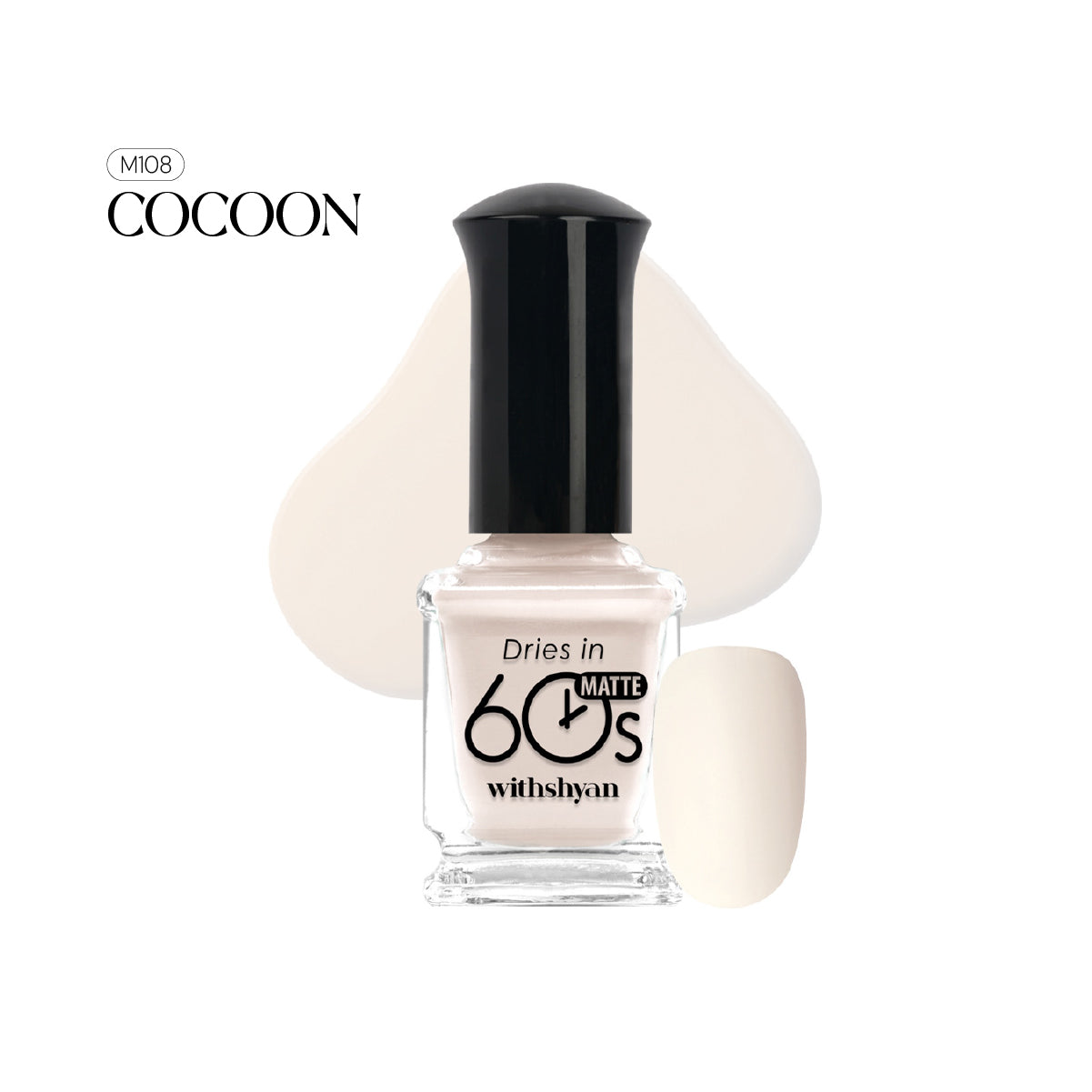 WithShyan Korea Nail Polishes Dries in 60s - Matte & Shimmer Collection