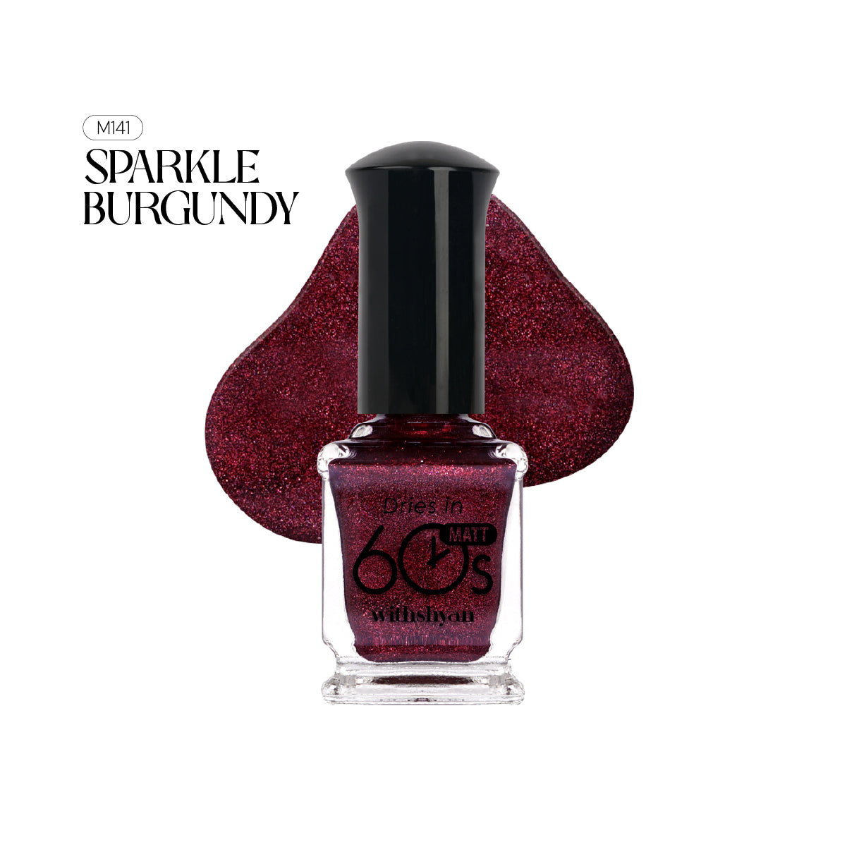 WithShyan Korea Nail Polishes Dries in 60s - Matte & Shimmer Collection