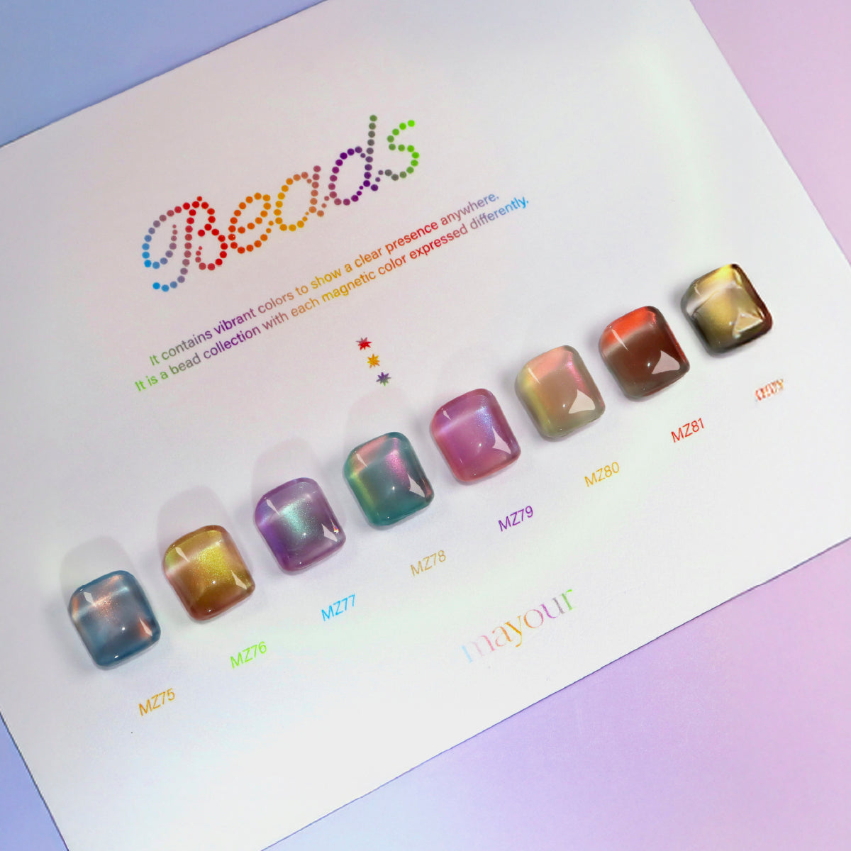 MAYOUR Beads Collection / 8 Colours
