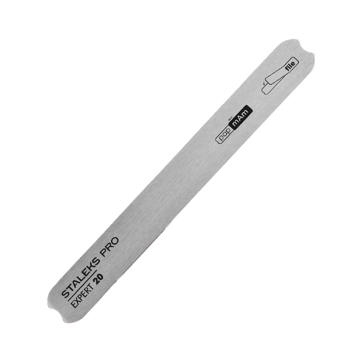 Straight Metal Nail File Base EXPERT 20