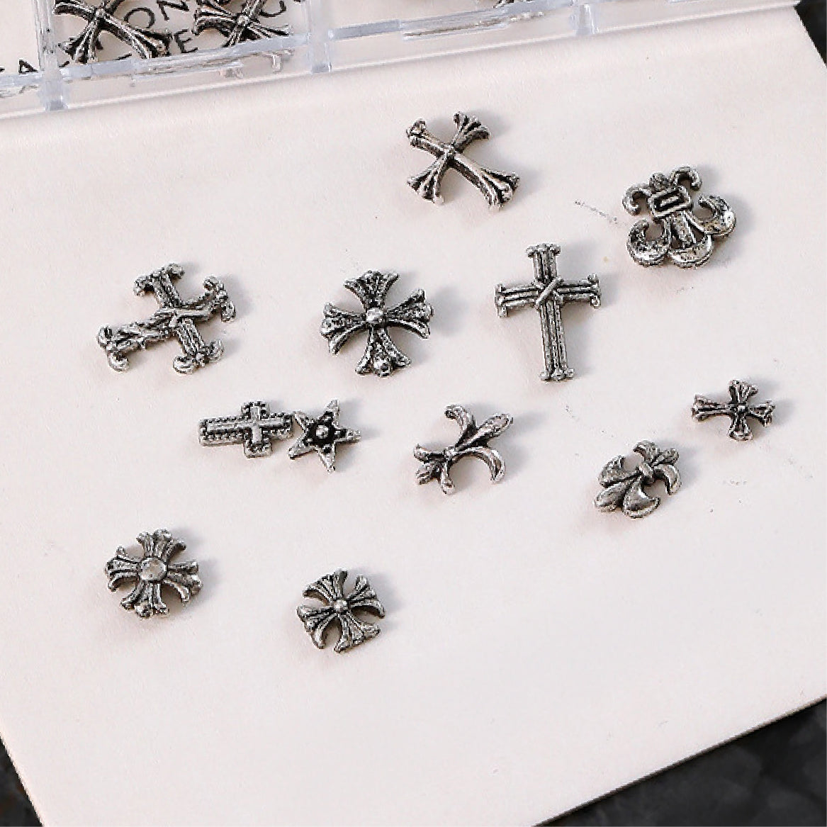 Mini Chrome Hearts Mix Charms