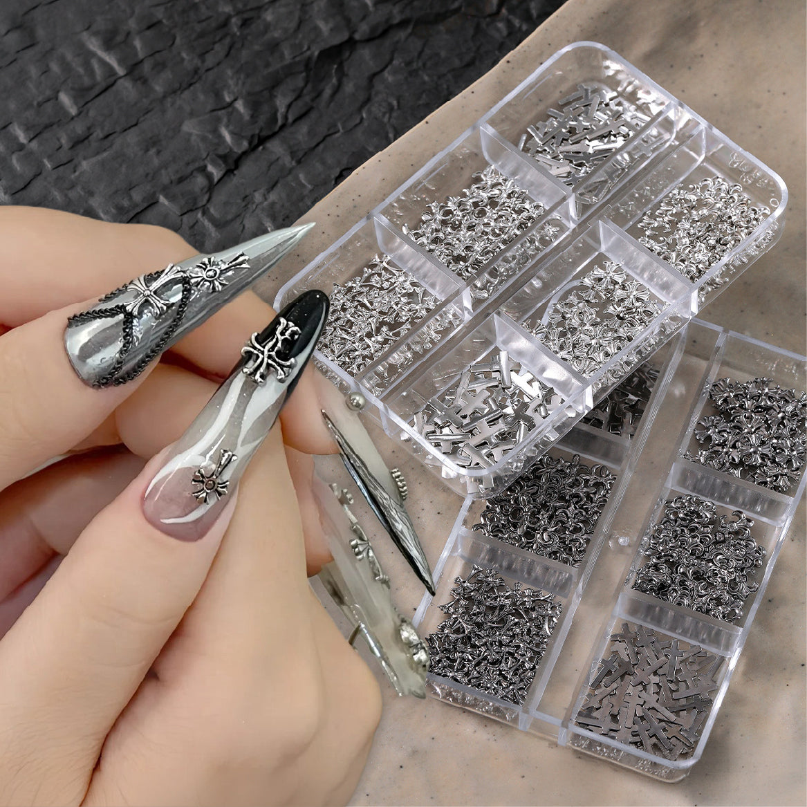Mini Chrome Hearts Mix Charms