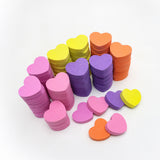 Mini Hearts Sanding Buffers /10pcs