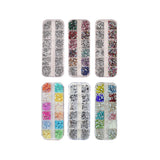 Mix Shapes Flat Back Resin Nail Decos