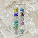 Mix Shapes Flat Back Resin Nail Decos