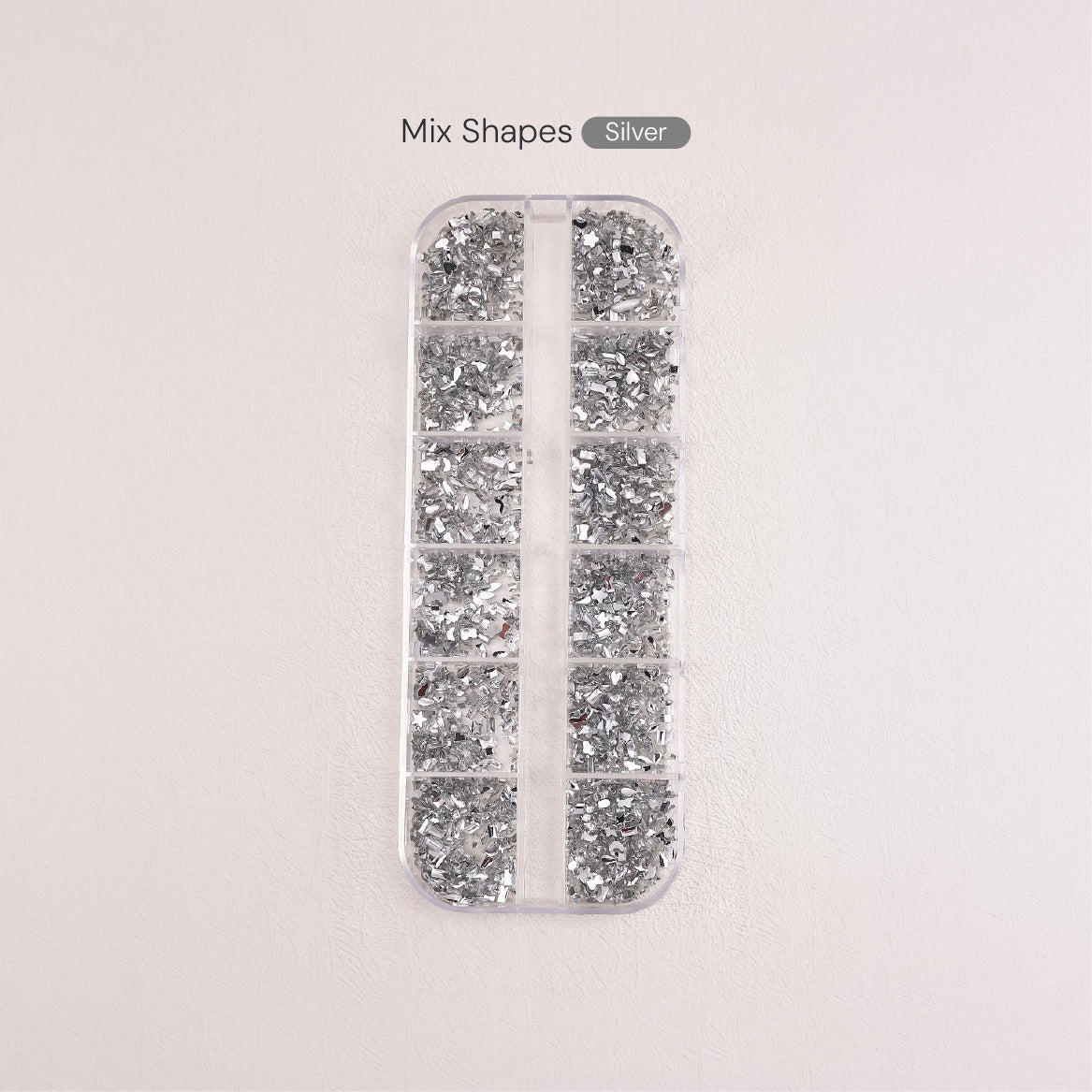 Mix Shapes Flat Back Resin Nail Decos