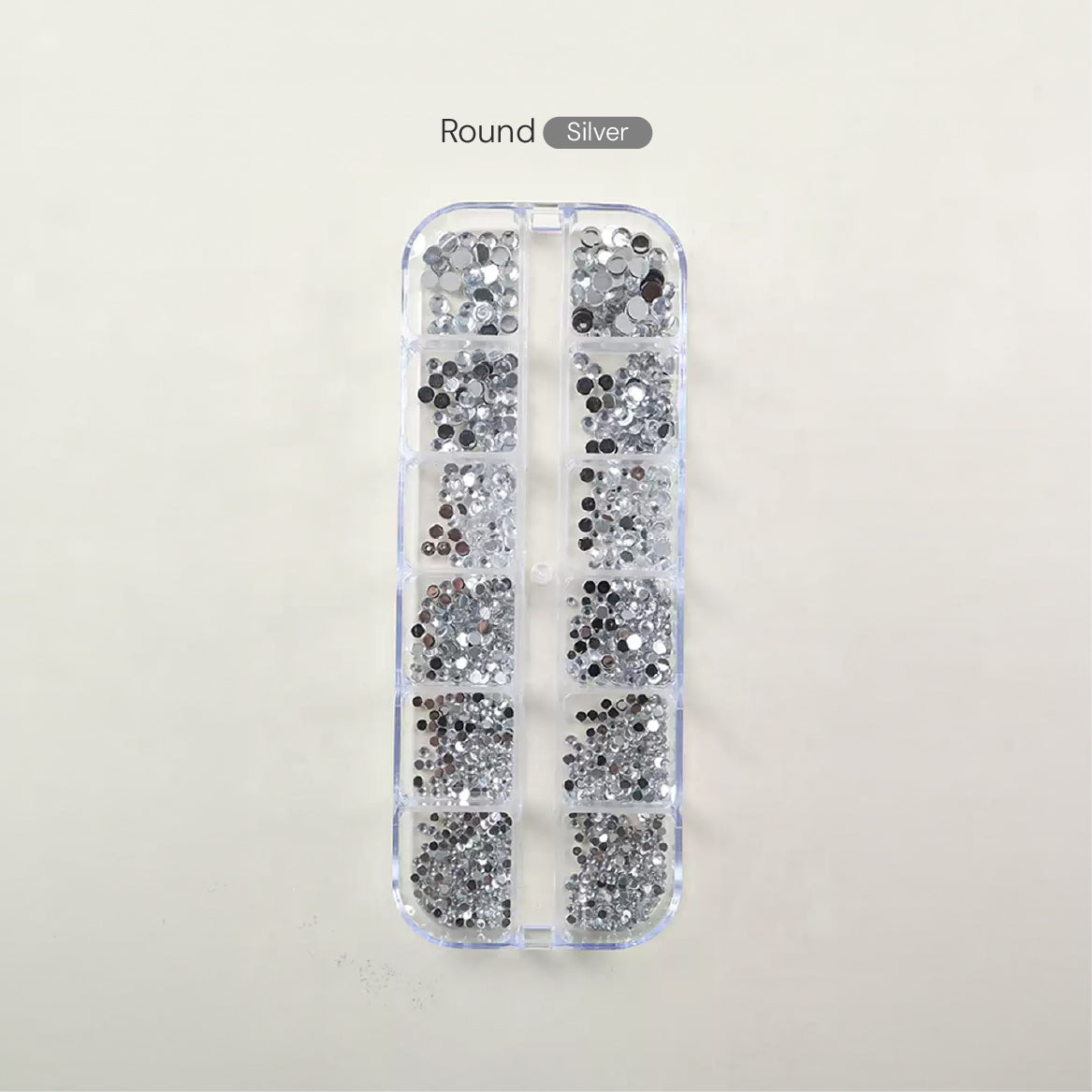Mix Shapes Flat Back Resin Nail Decos