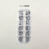 Mix Shapes Flat Back Resin Nail Decos