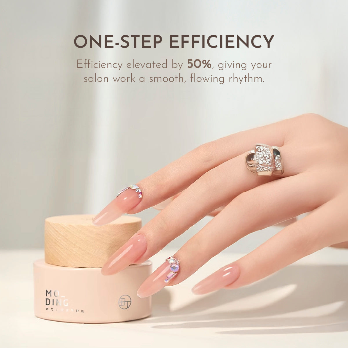 Moding Natural Nude Tinted Builder Gel/ 20g