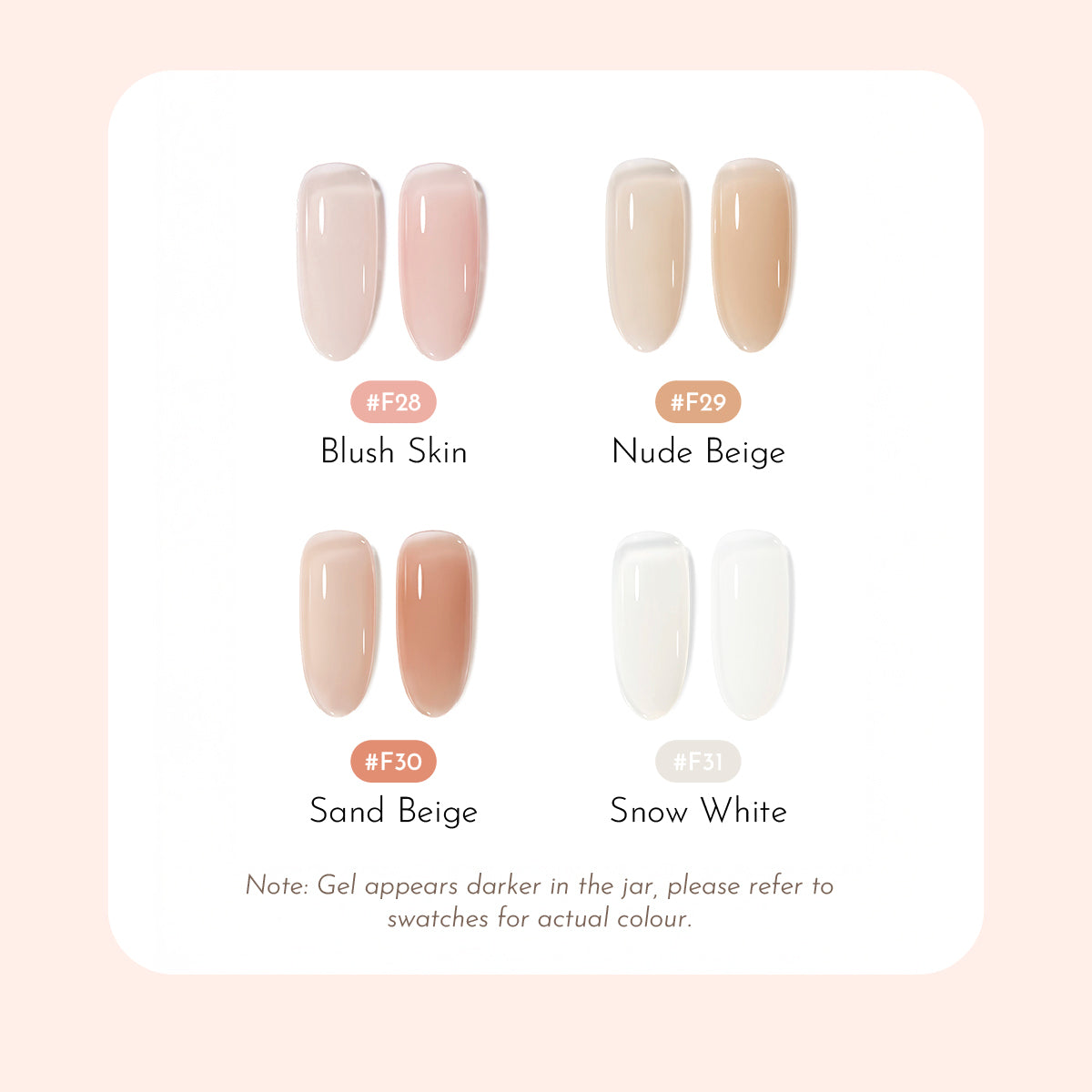 Moding Natural Nude Tinted Builder Gel/ 20g