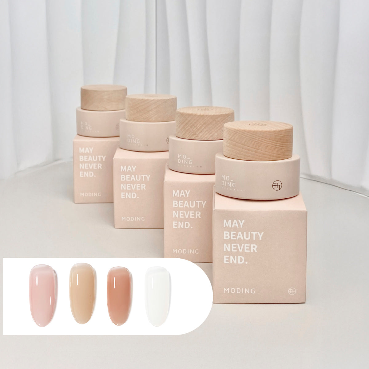 Moding Natural Nude Tinted Builder Gel/ 20g