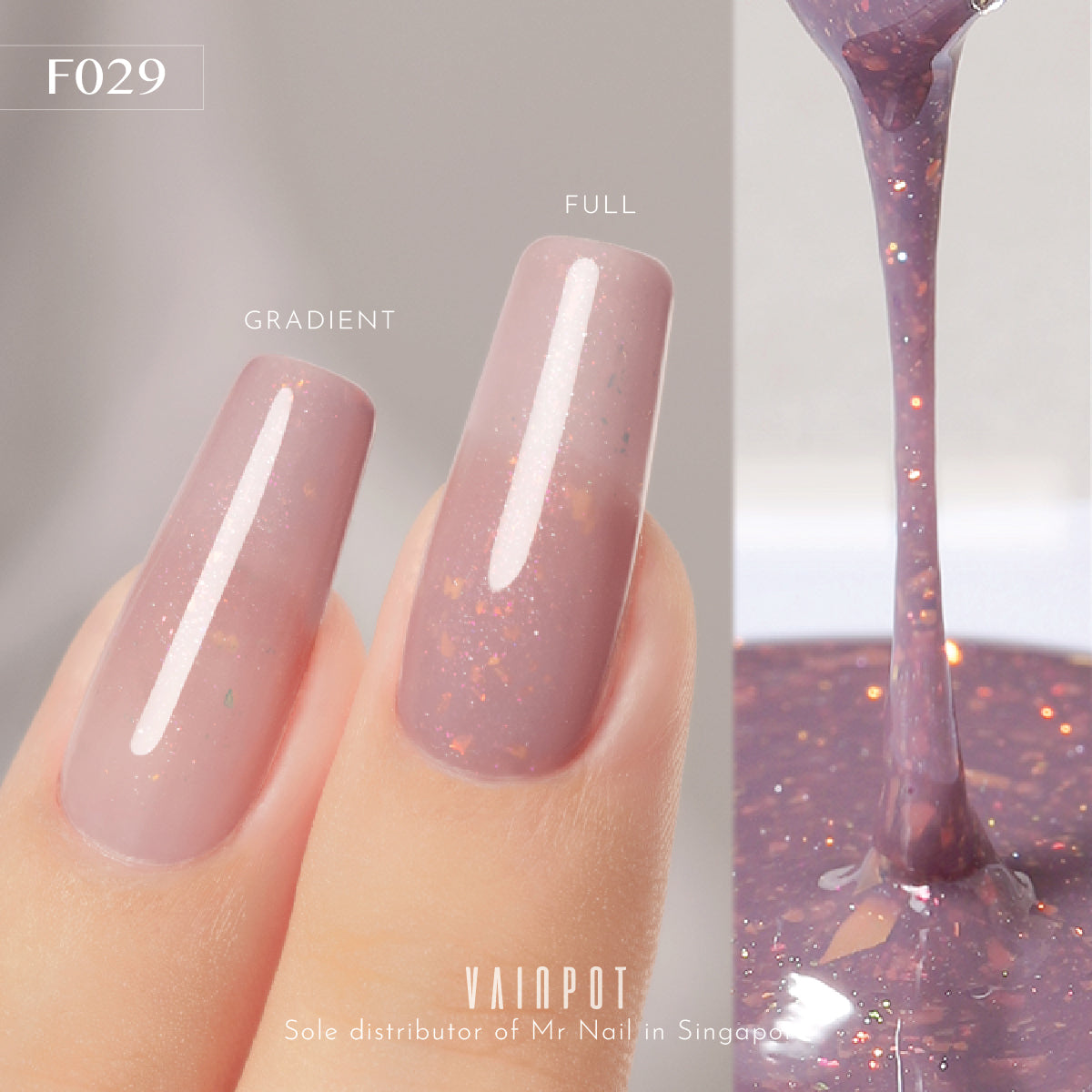 Mr Nail Japanese Botanical Gel Colour Collection [F01 - F79]