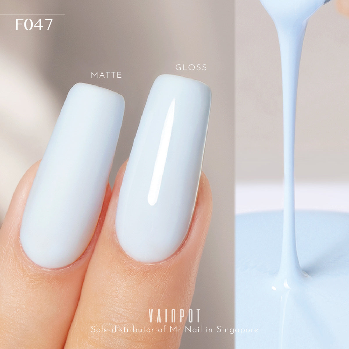 Mr Nail Pyrus in the Wind Collection (Solid Pastels)