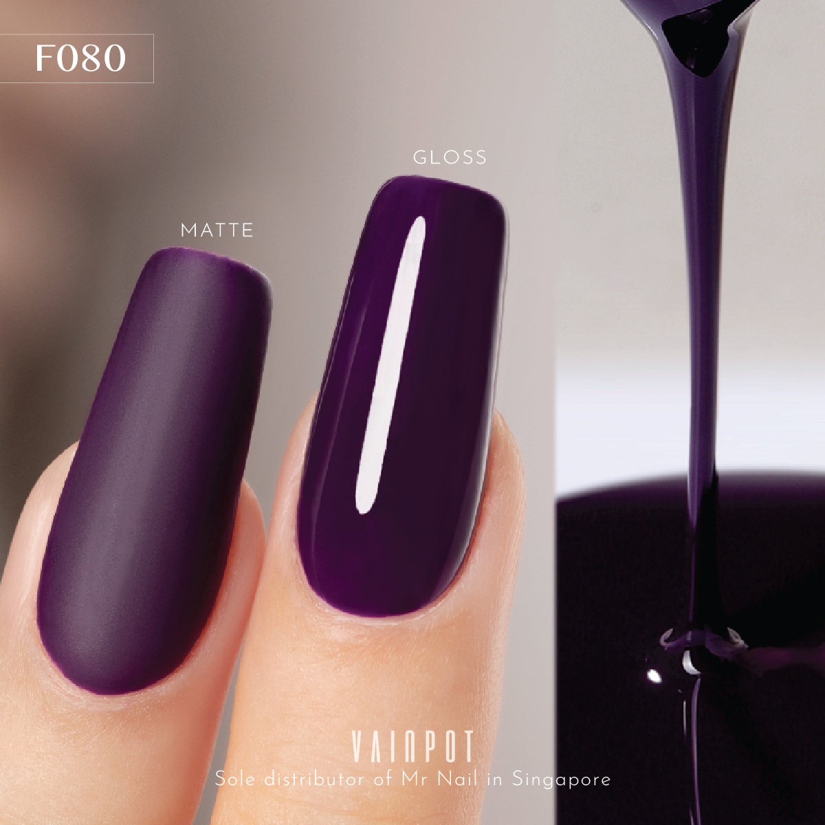 Mr Nail Orchid on the Prairie Collection (Solid Colours)