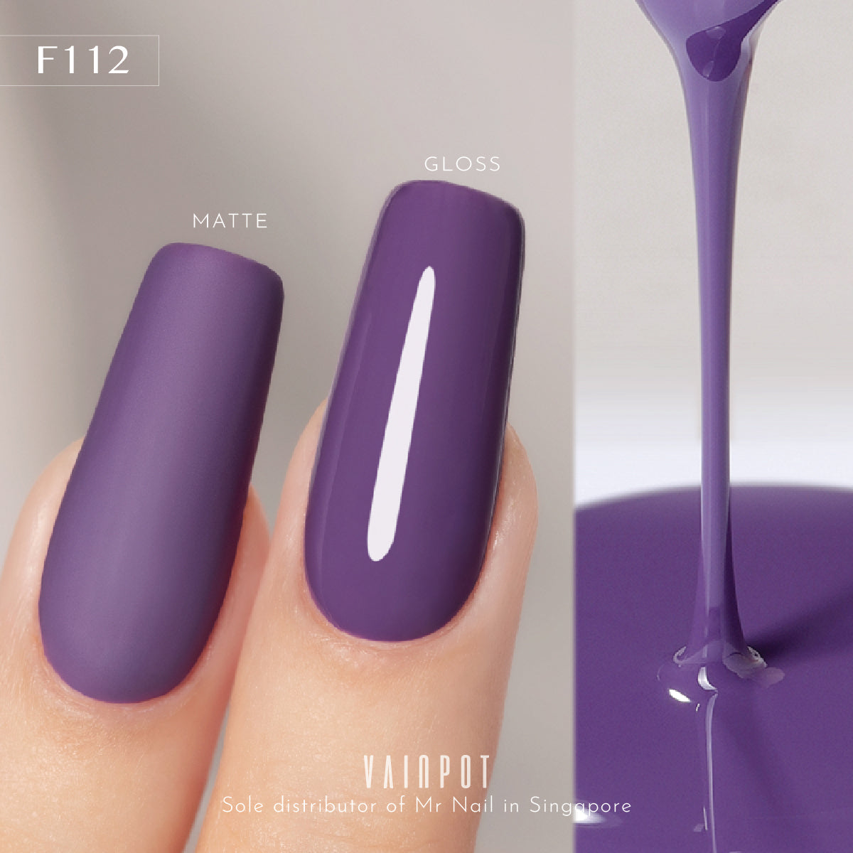 Mr Nail Orchid on the Prairie Collection (Solid Colours)