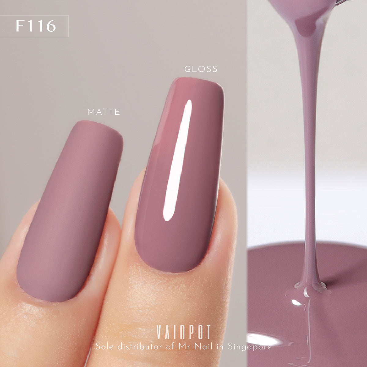 Mr Nail Orchid on the Prairie Collection (Solid Colours)