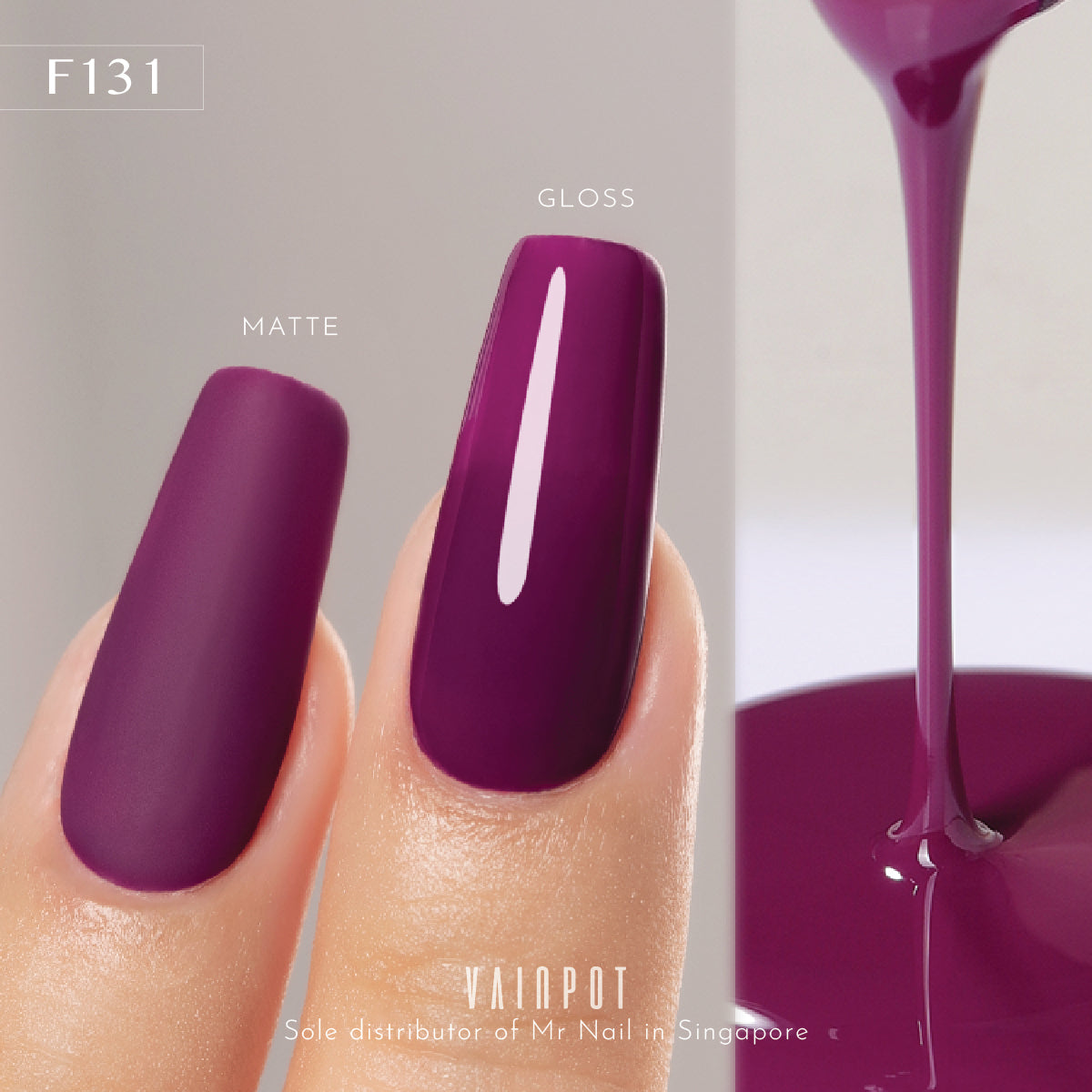 Mr Nail Orchid on the Prairie Collection (Solid Colours)