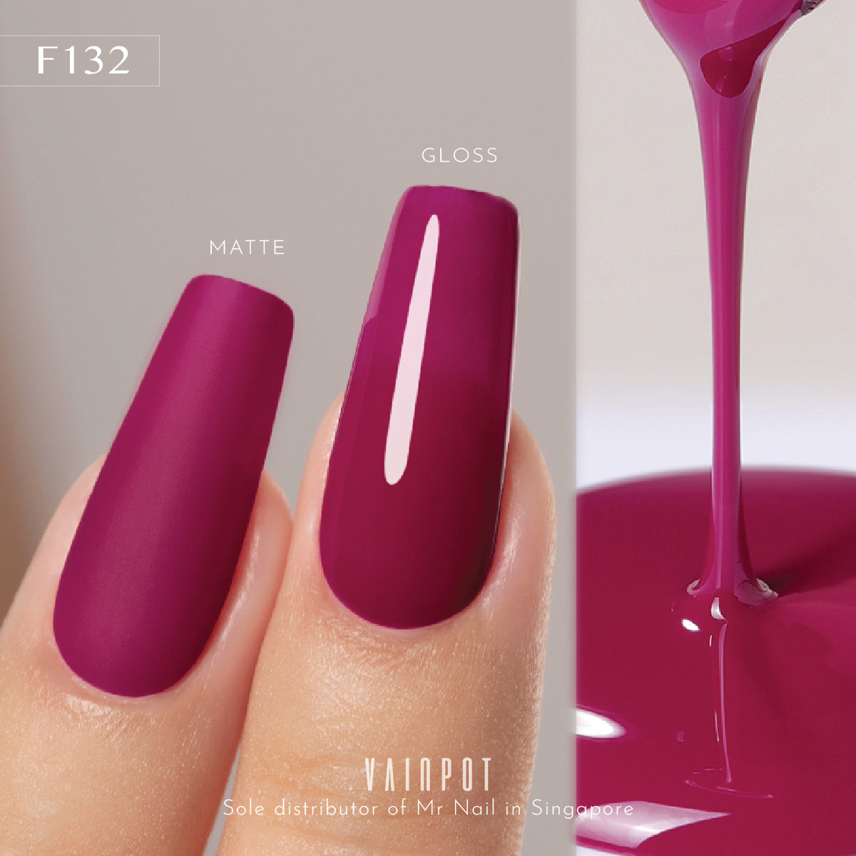 Mr Nail Orchid on the Prairie Collection (Solid Colours)