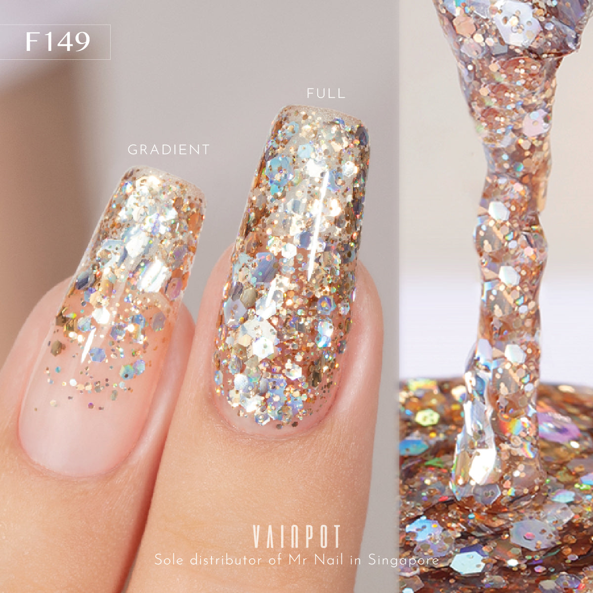 Mr Nail Japanese Botanical Gel Colour Collection [F80 - F158]