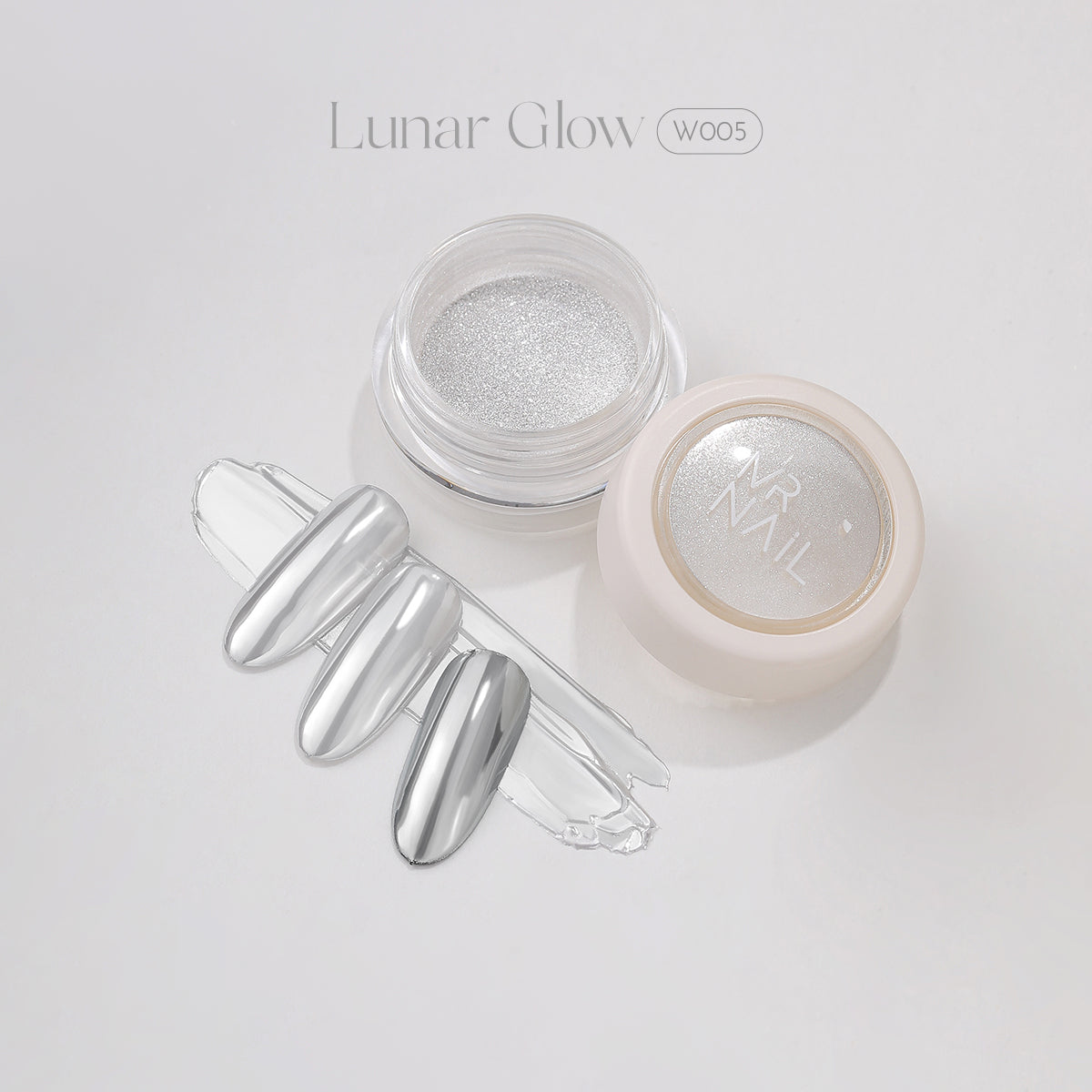 Mr Nail Aurora Satin Chrome Powder