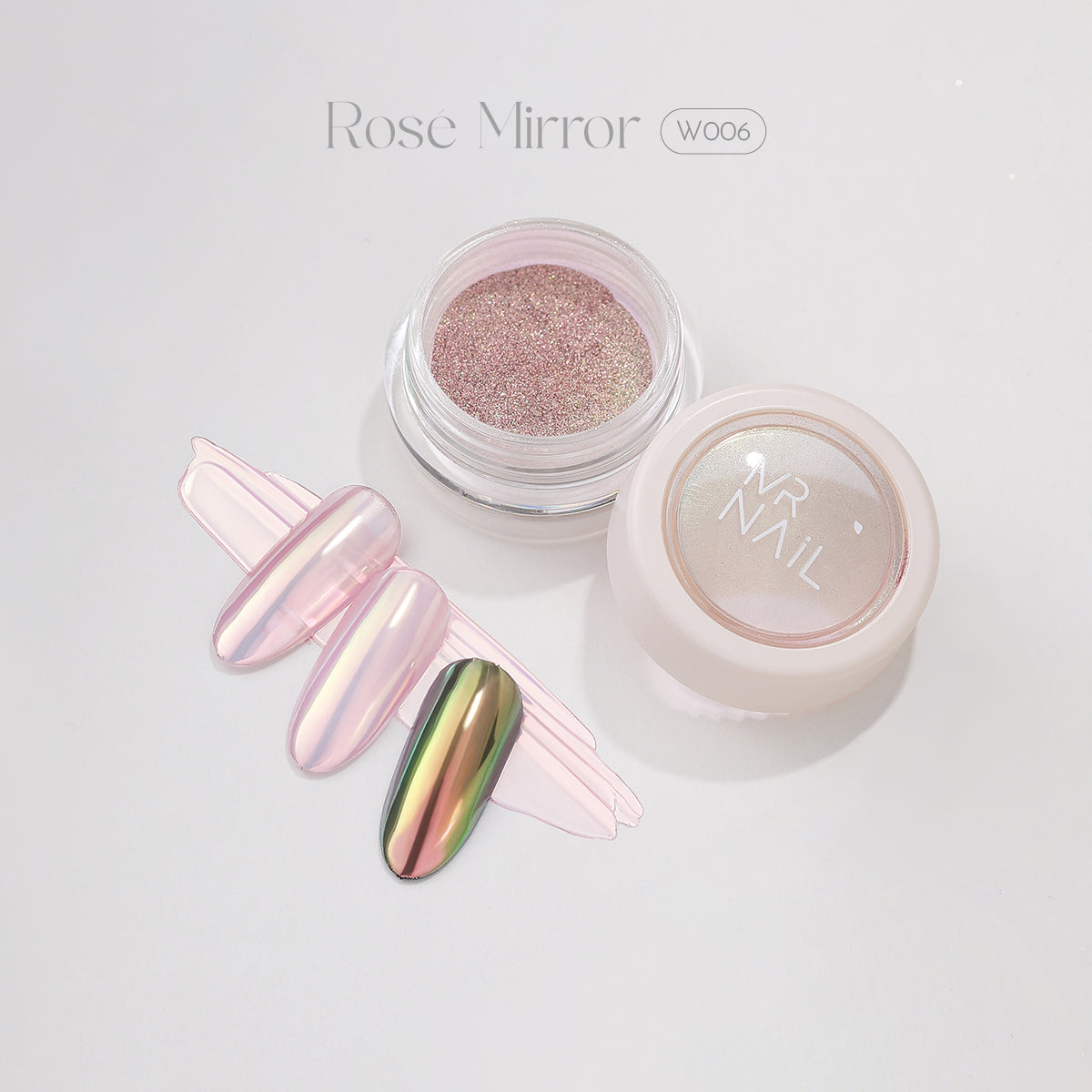 Mr Nail Aurora Satin Chrome Powder