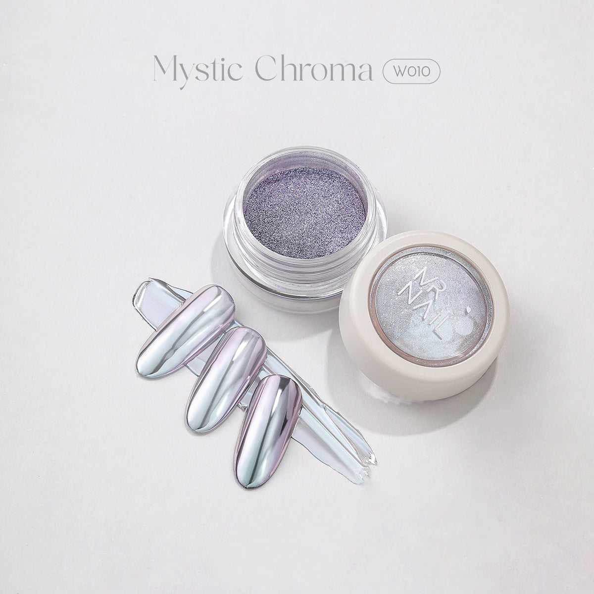 Mr Nail Aurora Satin Chrome Powder