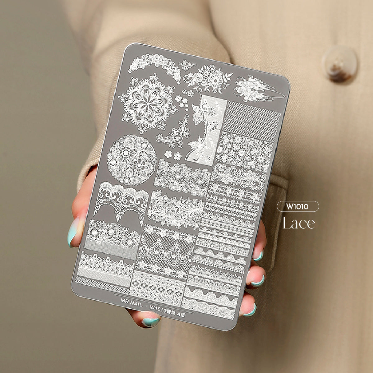 Large Nail Art Stamping Plates