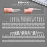 Mr Nail Double-sided Sandwich Nail Forms