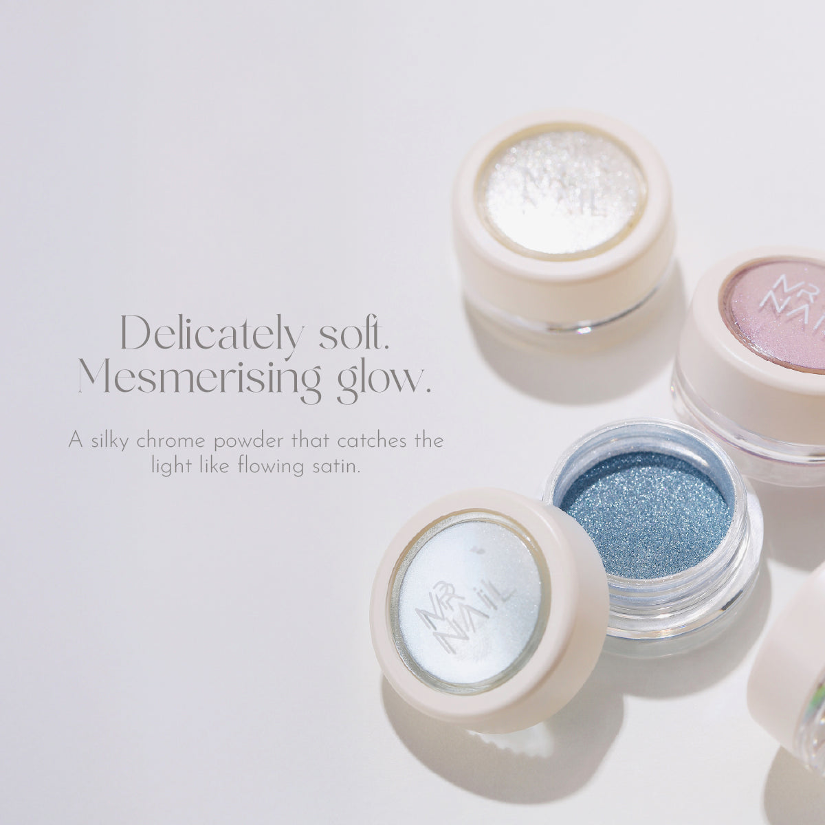 Mr Nail Aurora Satin Chrome Powder