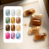 Mr Nail Fawn & Tea Collection (Jelly Colours)